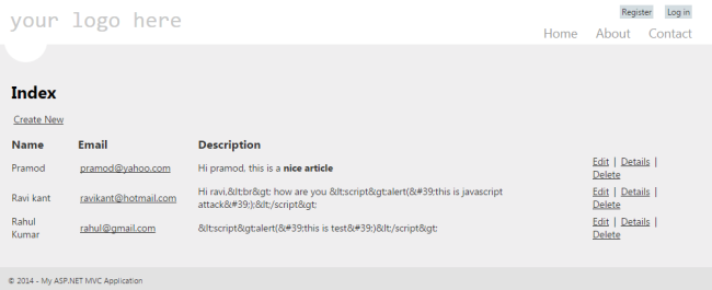 Output of your logo here